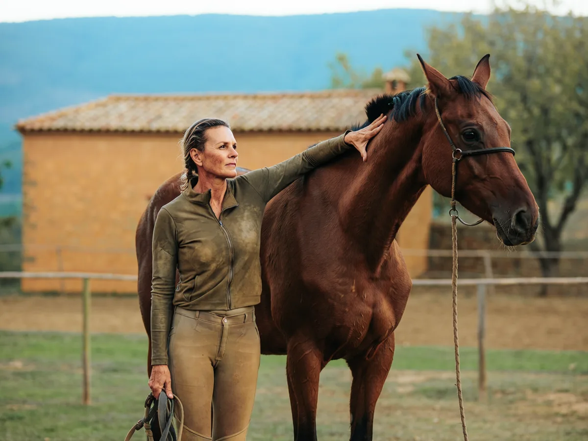 Cours d'équitation à Dieulefit, Drôme